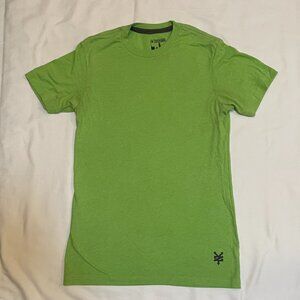 Zoo York T Shirt Mens Small Short Sleeve Crew Neck Lime Green Preowned